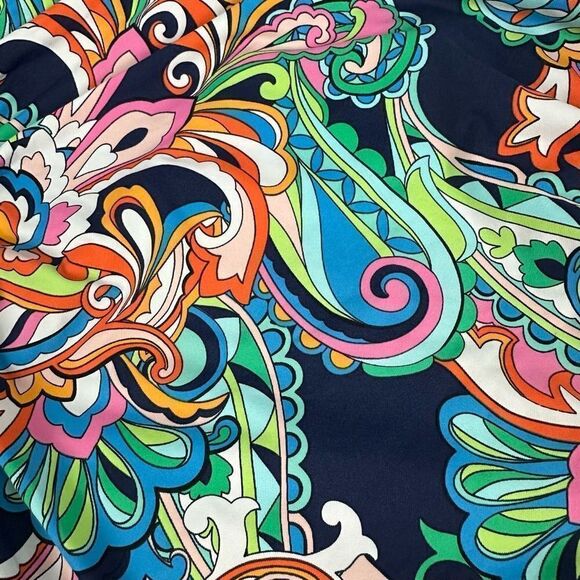 Tommy Bahama Mare Paisley Halter One-Piece Swimsuit size 10 - Picture 10 of 10